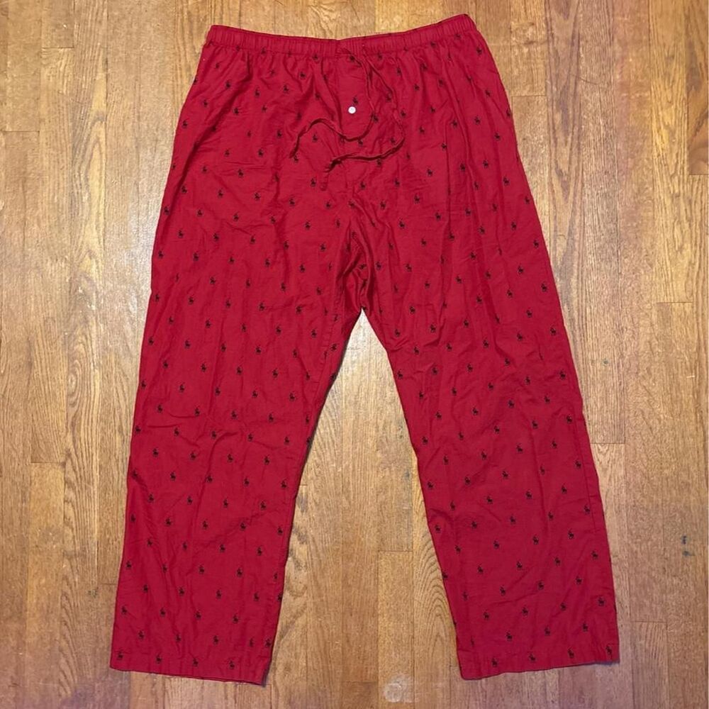Polo-ralph-lauren Men's Red Pajamas